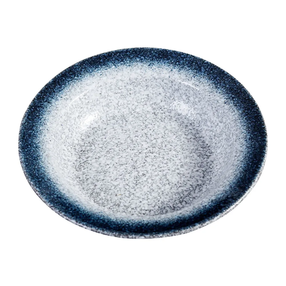 

Exquisite Ceramic Plate Japanese Style Steak Plate Multi-Purpose Food Storage Tray Dinner Pasta Serving for Home Restaurant