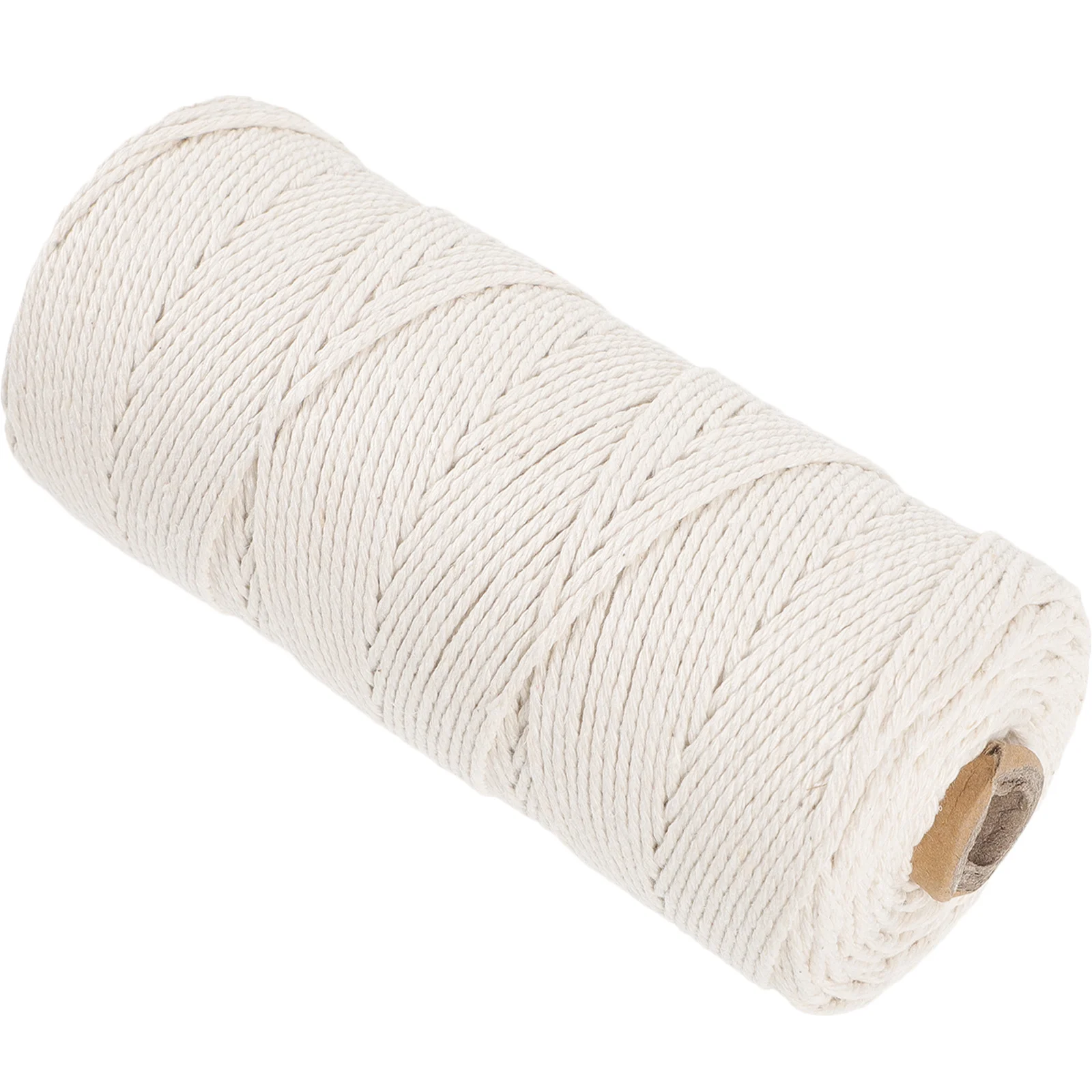 

DIY Crafts Cotton Rope Macrame Cord Knitting Projects Safe Classic Color Simple Design Multipurpose Home Decor