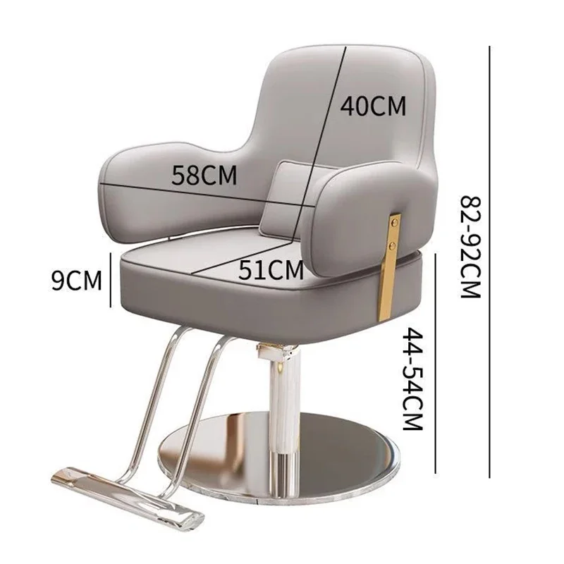 Massage Chairs Nails Chair Aesthetics Beauty Hairdressing Salon Makeup Hair Barber Shop Silla Barberia Hydraulic Vintage