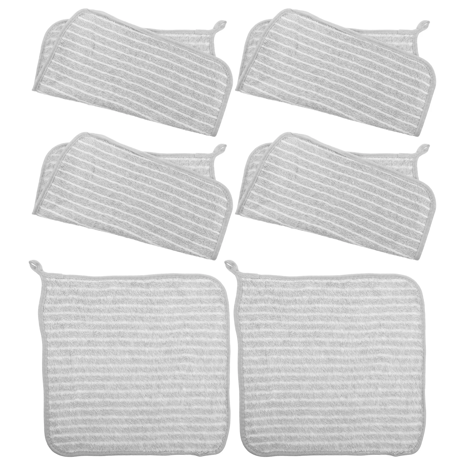 

10Pcs Kitchen Cleaning Cloths Highly Absorbent Dishcloths for Washing Dishes Reusable Household Cleaning Supplies
