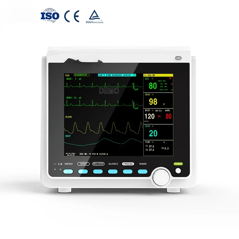 

Animal Instruments LCD Digital Large Screen Multi-Parameter Etco2 Veterinary Mon,itor