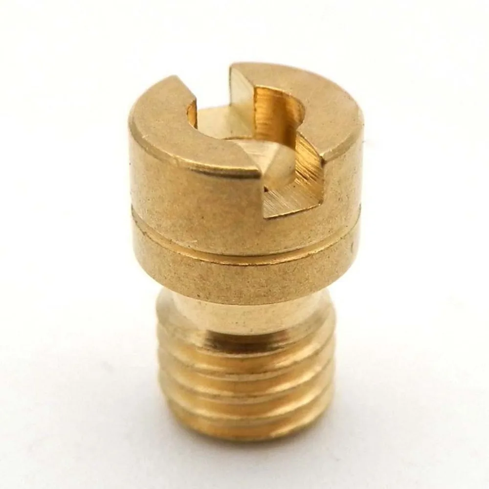 Small Round Head Main Jet Jets for Mikuni N102/221 DR350 DR-Z400 KFX400 Bandit250 Carburetor Kawasaki injectors Nozzle 110-170