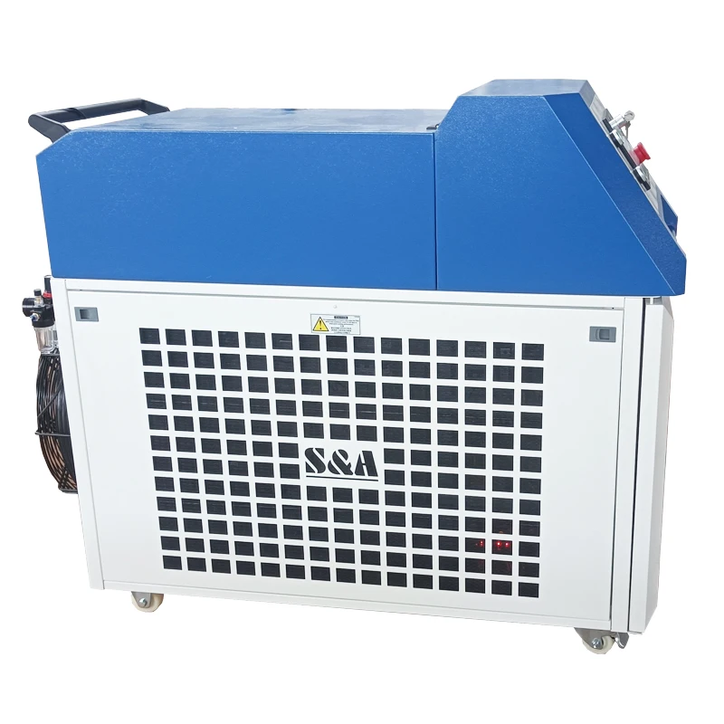 3000w S&A Water Chiller Laser Continuous Cleaning Machine for Sale