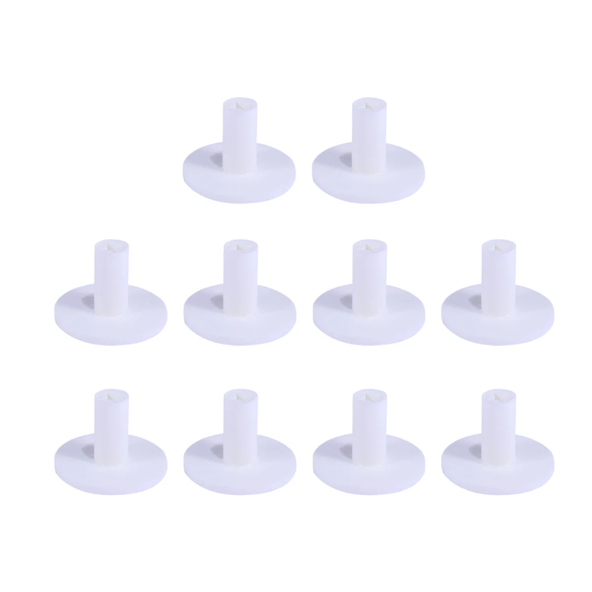 10 Pcs Rubber Tee Golf Driving Range Mats Accessories Castle Tees Accessory Ball Stud