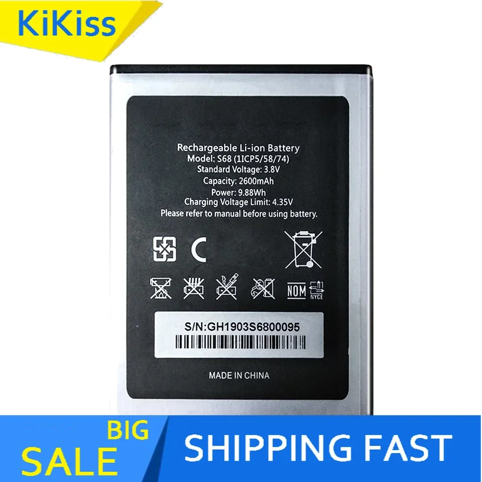 High Quality 2600Mah Battery C 16 For OUKITEL S68 / C16 Pro C16pro Smartphone Batteria