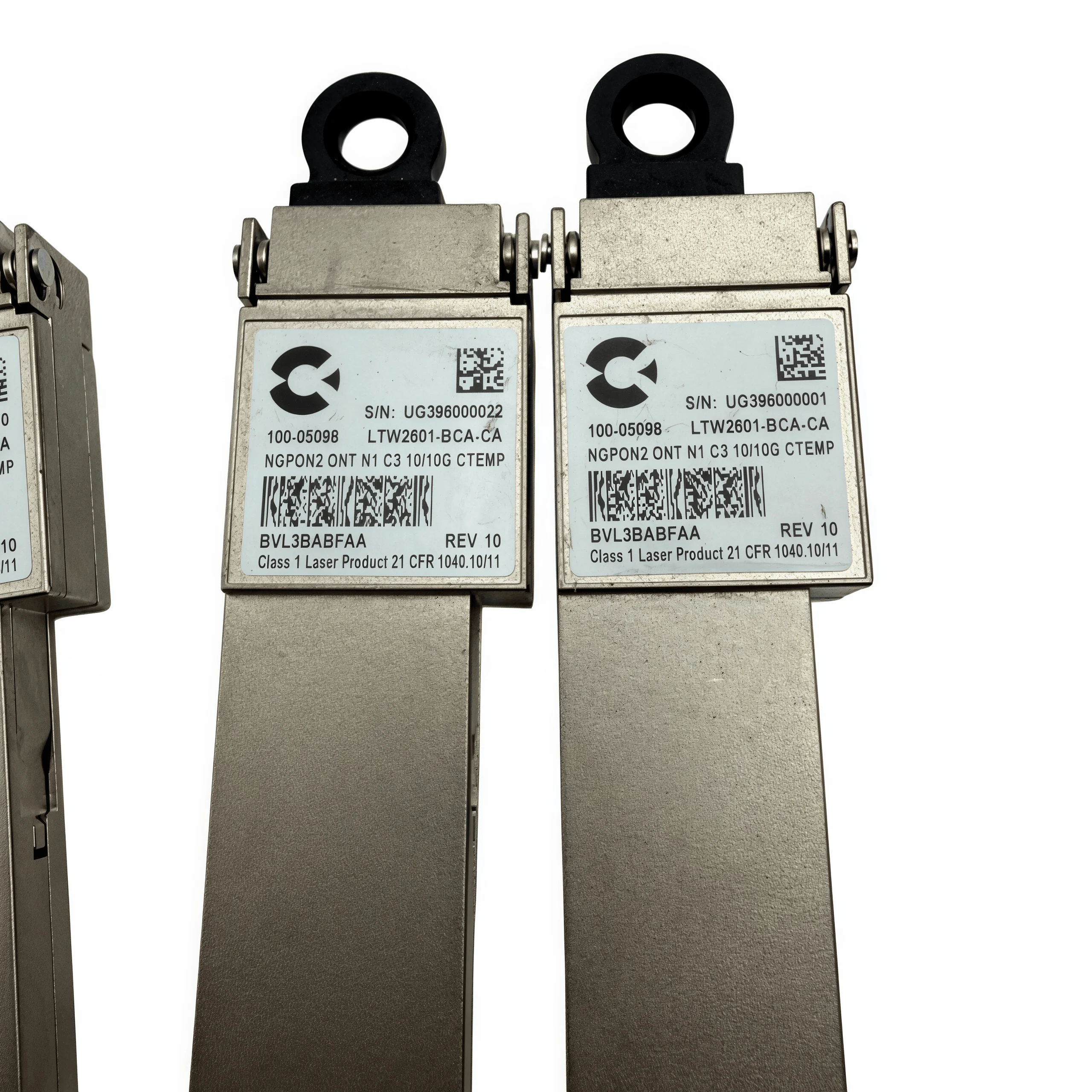 LTW2601-BCA-CA NGPON2 ONT 10/10G CTEMP SFP Optical Transceiver 100-05098 BVL3BABFAA Hot-plug 10 Gigabit Single Fiber Module