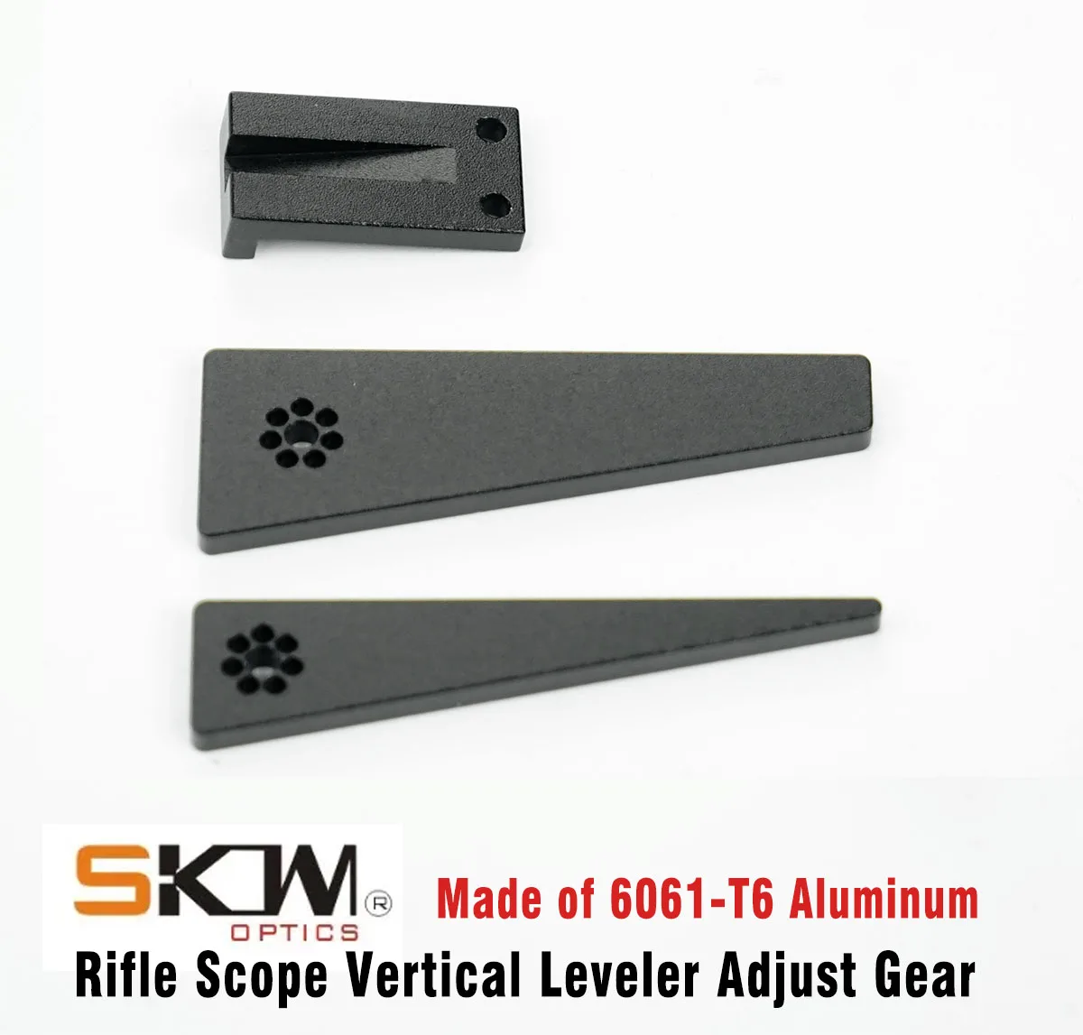 Nivelador Picatinny rifle – Aluminio 6061-T6 táctico - imagen 2