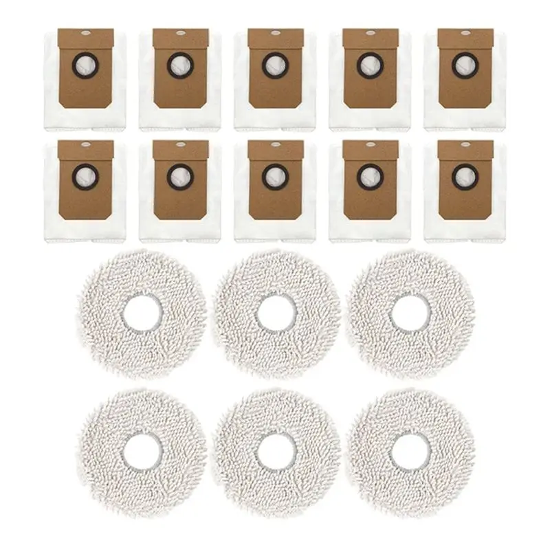 YANA50I – Kit de sacs à poussière et de chiffons pour aspirateur Robot Cecotec Conga11090, accessoires, pièces de rechange