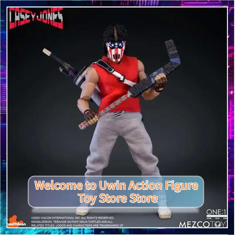 

Новинка в наличии: Mezco Ant One: 12 Teenage Mutant Ninja Turtles Кейси Джонс, коллекционная подвижная фигурка 1/12, модель, игрушка, подарок