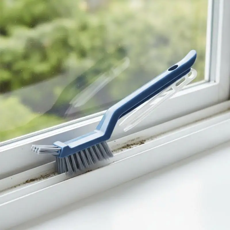 Multipurpose Bathroom Tile Floor  Cleaning Brush Window Groove Hand Cleaning Brush Household Wall Corner Kitchen Tool
