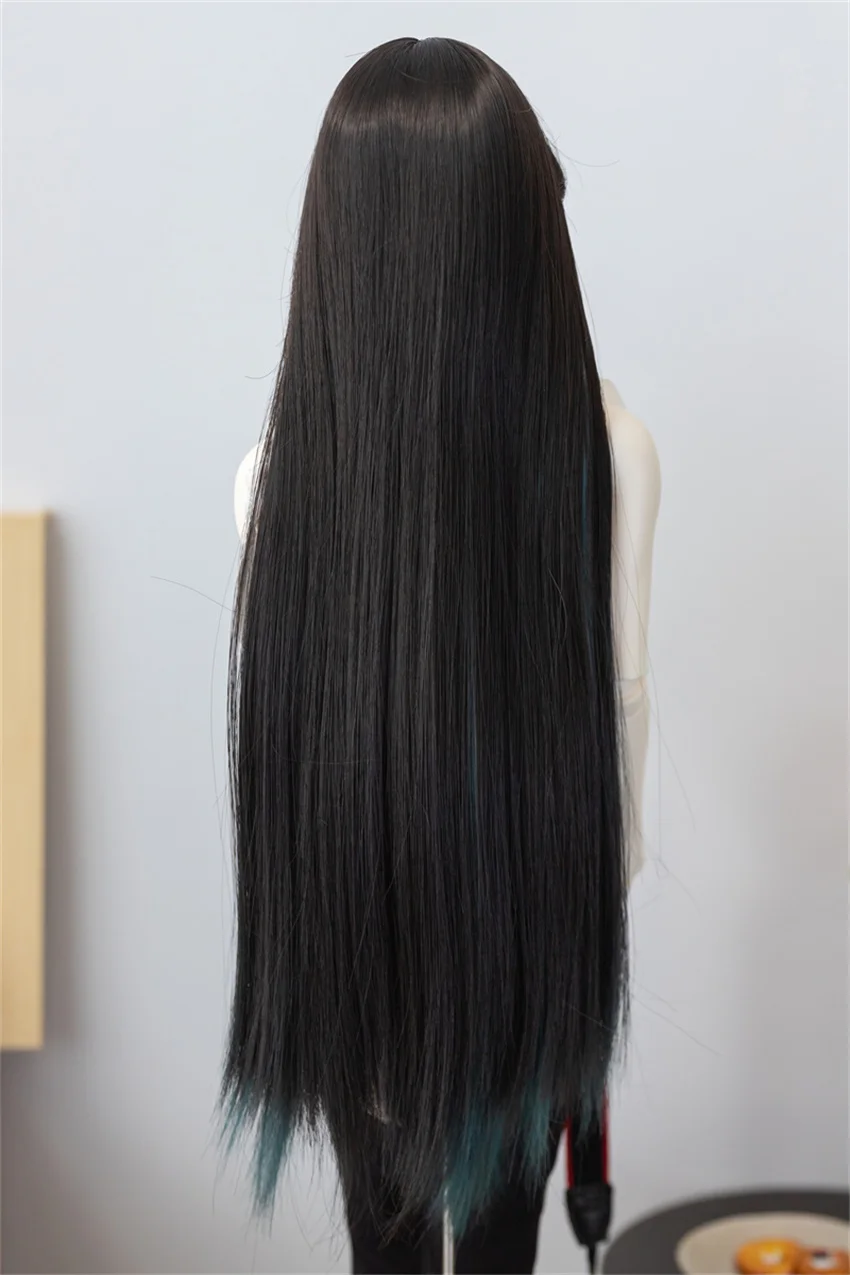 BJD/SD wig High temperature silk matching wig Multi-colored long straight hair 1/3, 1/4, 1/6 BJD Doll Accessories (no doll)