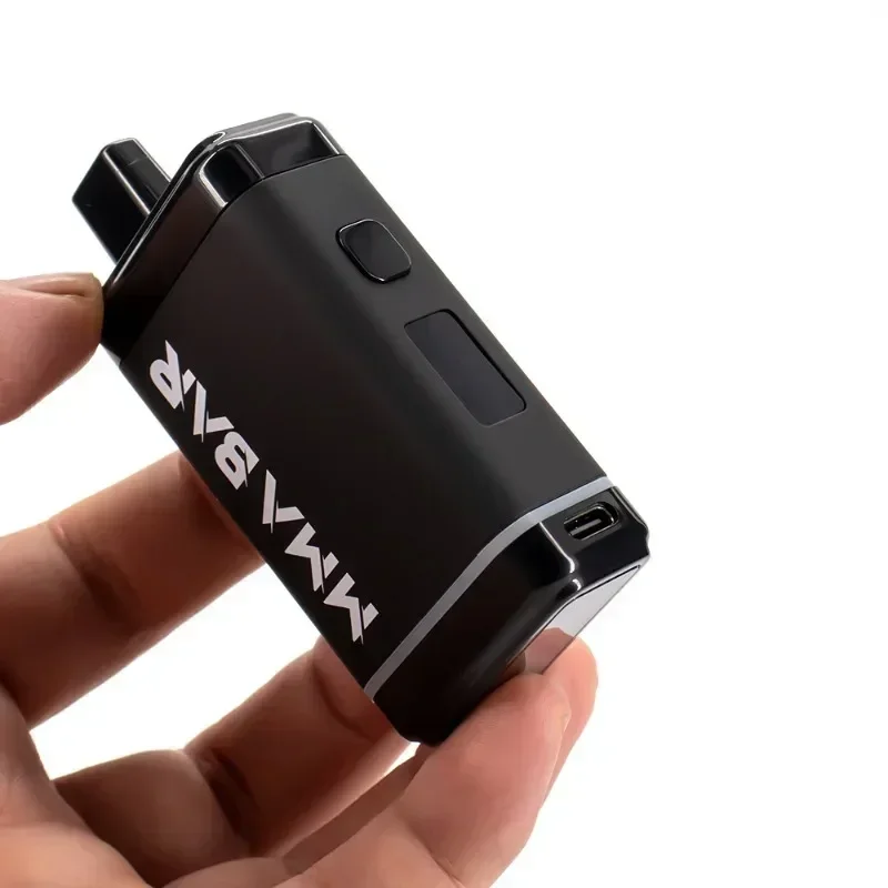 MMABAR 650mAh Preheating Rechargeable Battery Vape Box Mod Digital Screen Visual Oil Level Indicator with 1.0ml Empty Cartridges