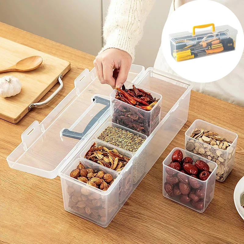 For Screws,Wrenches,Hardware Accessories,and Toys Tool Parts Storage Box Set Multi-Compartment Tool Organizer,Sorting Box
