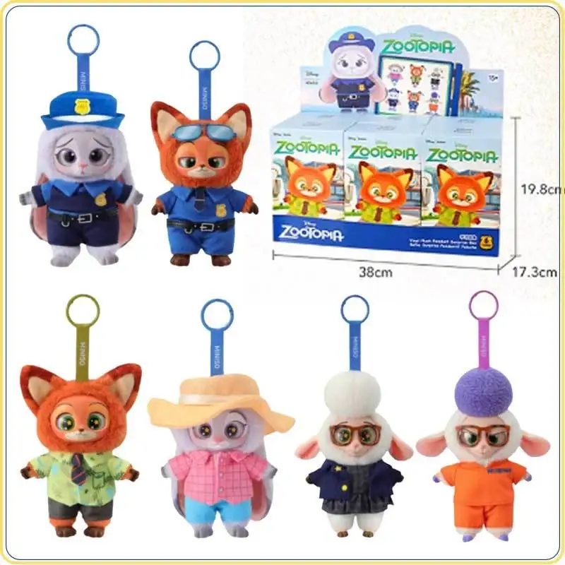 Crazy Animal City Series Vinyl Blind Box Cute Bag Pendant Authentic Action Toy Figure Collectible For Fans