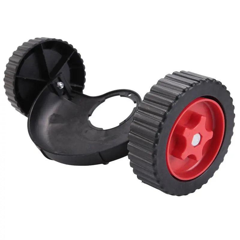 A84E-Grass Trimmer Wheel Removable Lawn Mower Wheel Grass Trimmer Parts For Improving Work Efficiency