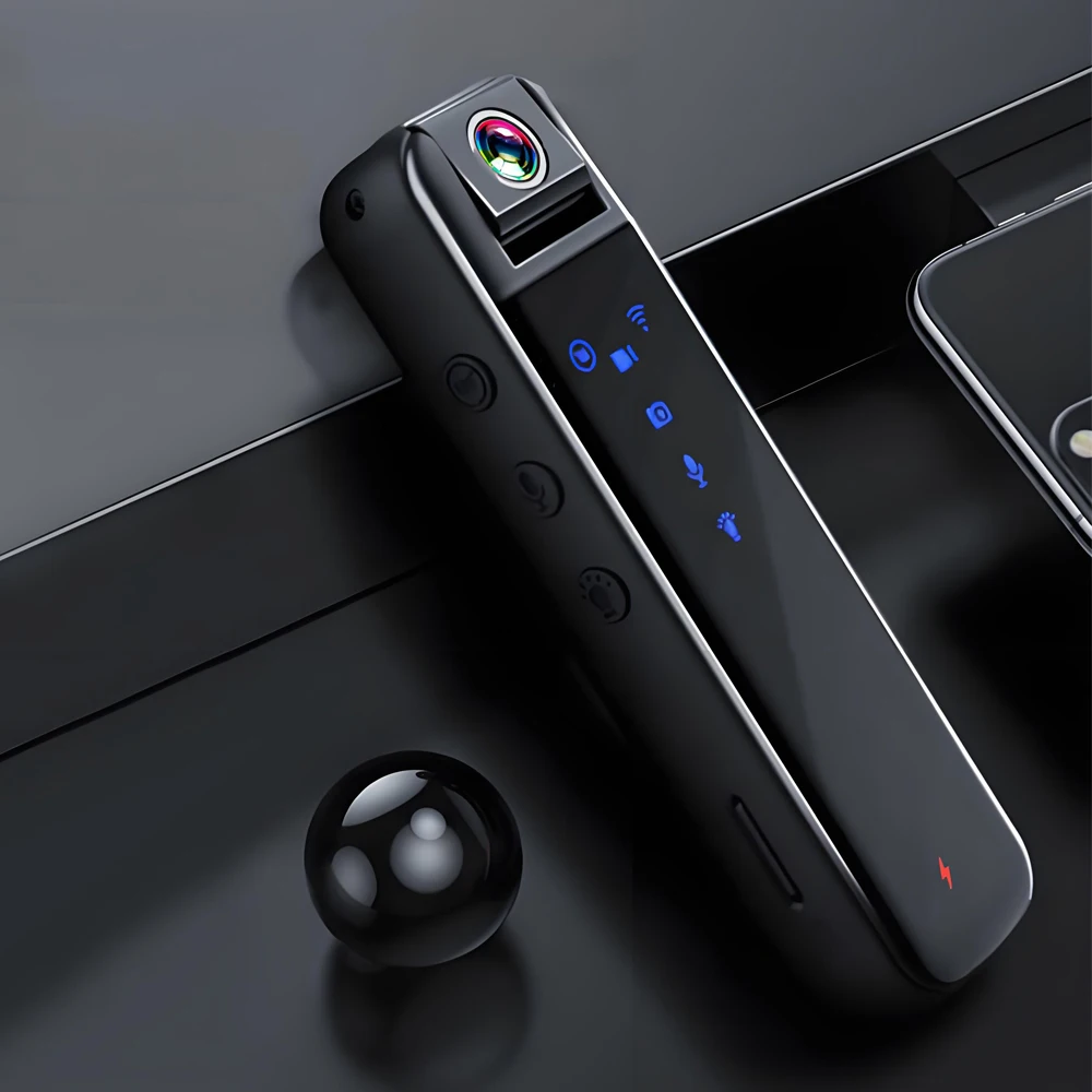 

HD 1080P Mini Camera with WiFi Portable Small Digital Video Recorder Police BodyCam Infrared Night Vision Miniature Camcorder