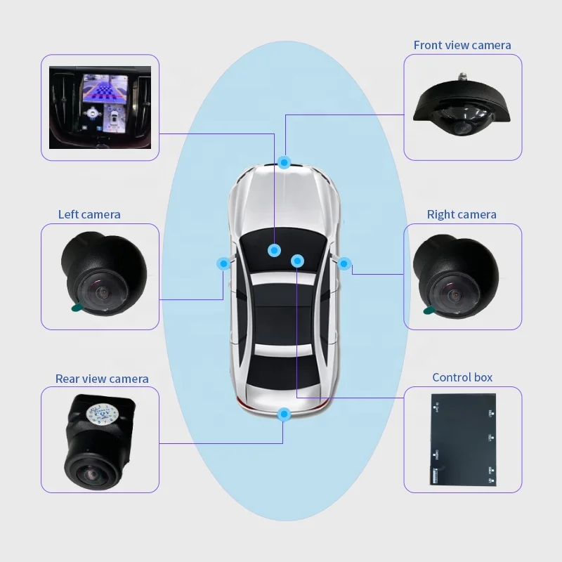 Priced to sell car reverse camera with sensor car parking sensor with camera car camera radar