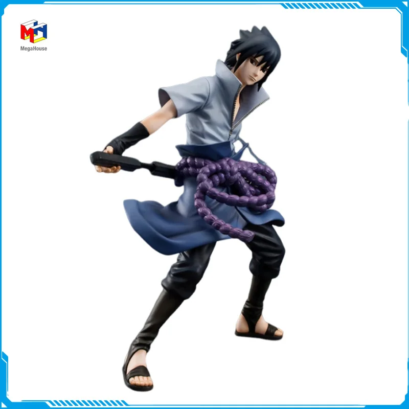 

In Stock Megahouse G.E.M.Series NARUTO Shippuden Uchiha Sasuk New Original Anime Figure Model Toy Action Figures Collection Doll