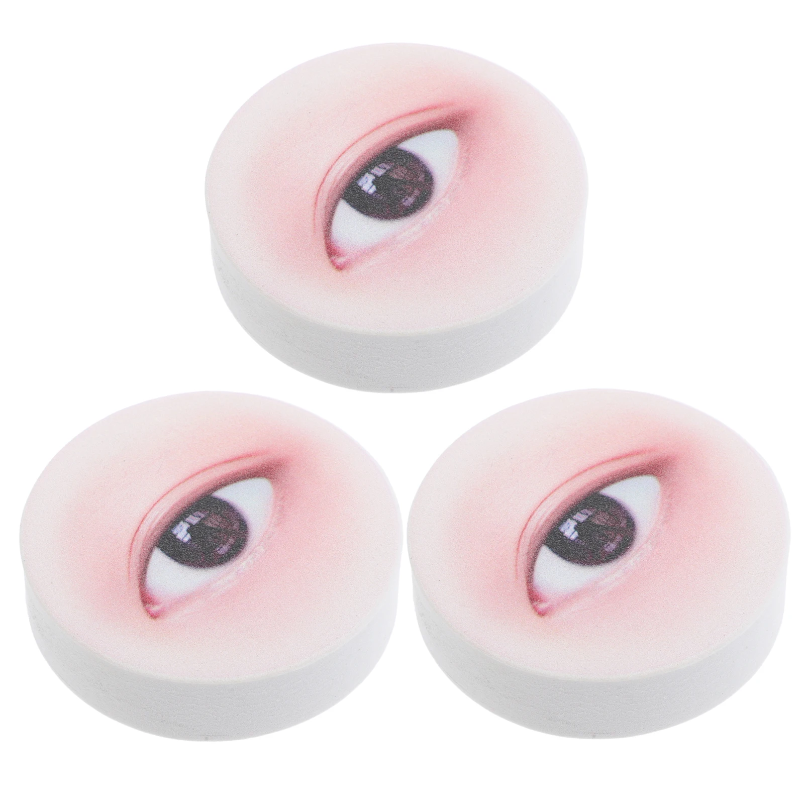 

3Pcs Eyelash Extension Practice Pad Kit Reusable Display Model Sponge for Beginners Tools lash tools eyelash kit salon display