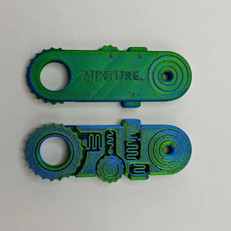 3D Printed Fidget Roller Paragraph Ring Clicker Highpass 5IN1 EDC Stress Relief Sensory Toy Sprockets Anti Anxiety For Children