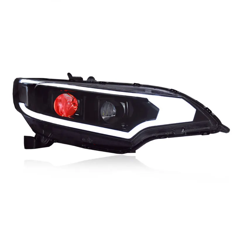 Car Accessories Head Lamp 2011-2020 For Honda FIT JAZZ GK5 Head Lamp DRL Signal Projector Lens Automotive Accessories