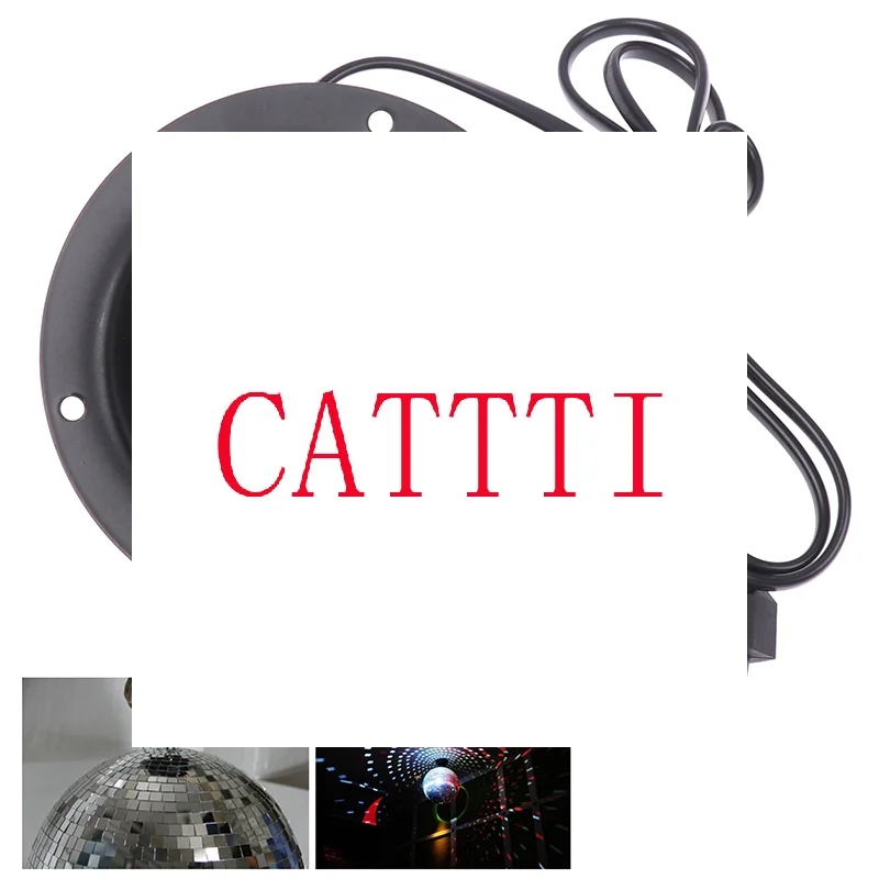 1.5 دورة في الدقيقة 2.5 دورة في الدقيقة محرك دوار مع المكونات لتعليق مرآة زجاجية ديسكو الكرة DJ KTV كشاف إضاءة للحفلات