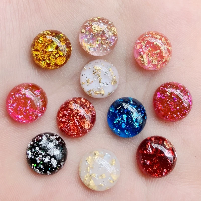 DIY30pcs/lot 5*11.5 mm rehearsal bead flat-backed drill scrapbook wedding semi-bead jewelry craft Earrings DIY accessories