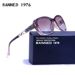 Crystal Polarized Sunglasses Women 2023 Luxury Brand Designer Oversized Cateye Sun Glasses For Female Fashion Diamond Sunglass