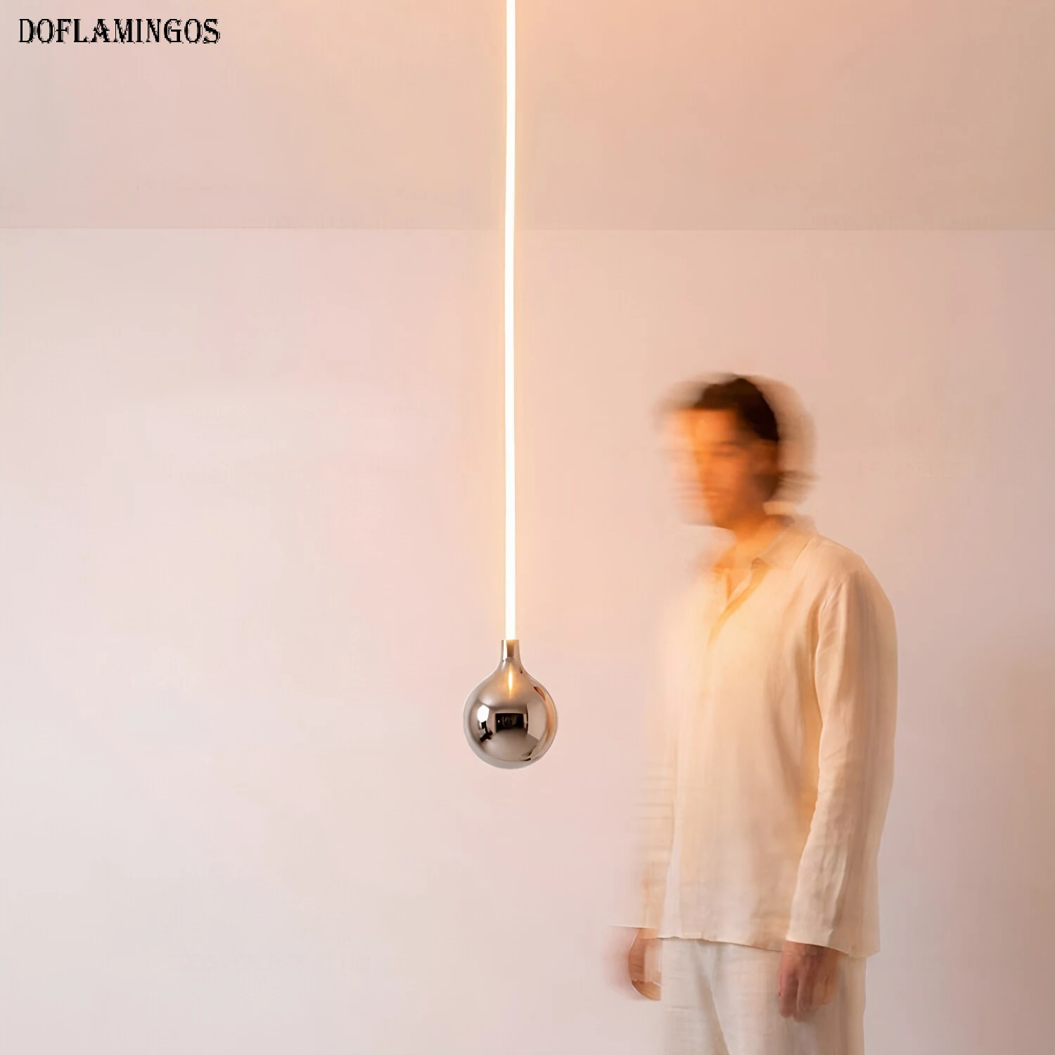 2026 New Modern Minimalist Chandelier Touch Switch Bedside Lamp for Bedroom Living Room Study Corner 150cm 200cm Pendant Lamp