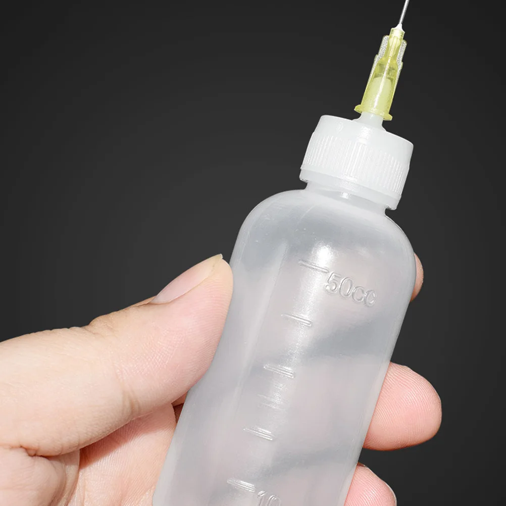 4 個の調剤ボトルゴルフクラブペイントフィルトレイン接着剤アイロンドロッパーチャイルドヘッド