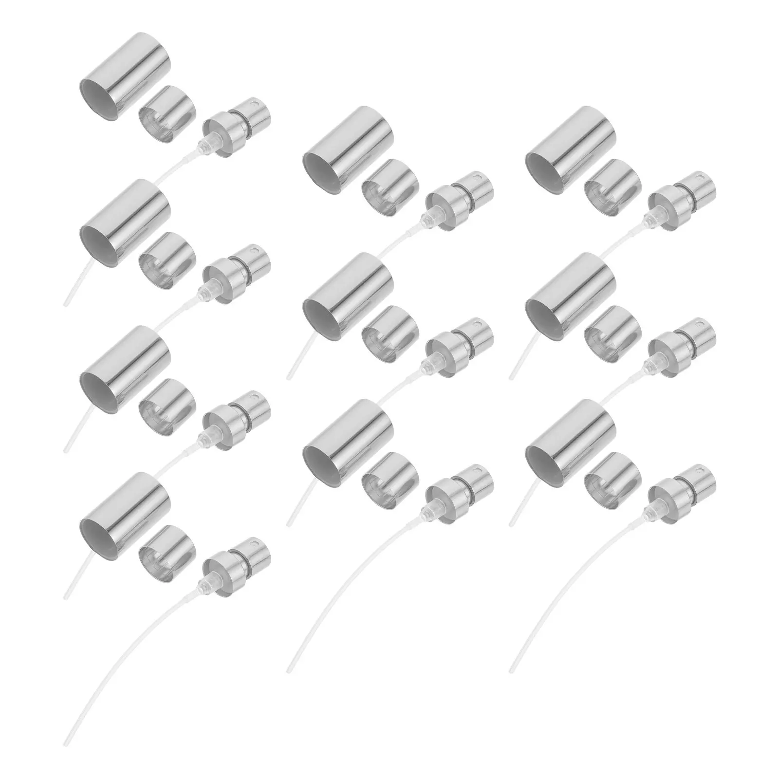 Airless Lotion Pump Heads 24mm High Precision Dispenser Tops for Skincare Serum Cream Containers