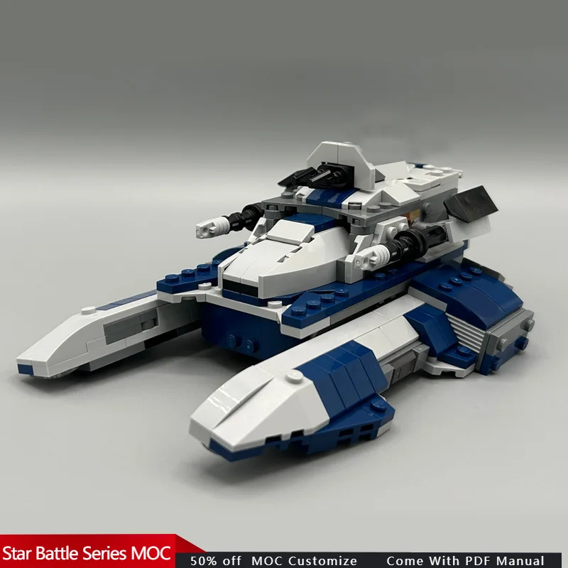 

425 шт., космическая война TX-130T, танк-истребитель 40755, альтернативный MOC, модульный строительный блок, креативная игрушка «сделай сам», подарок на день рождения