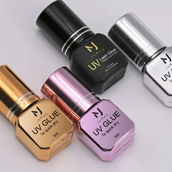 JOMAY 5ML UV Lash Glue For Eyelash Extension Adhesive Waterproof Long Lasting 1S Quick Drying Purple UV Lashes Glue Makeup
