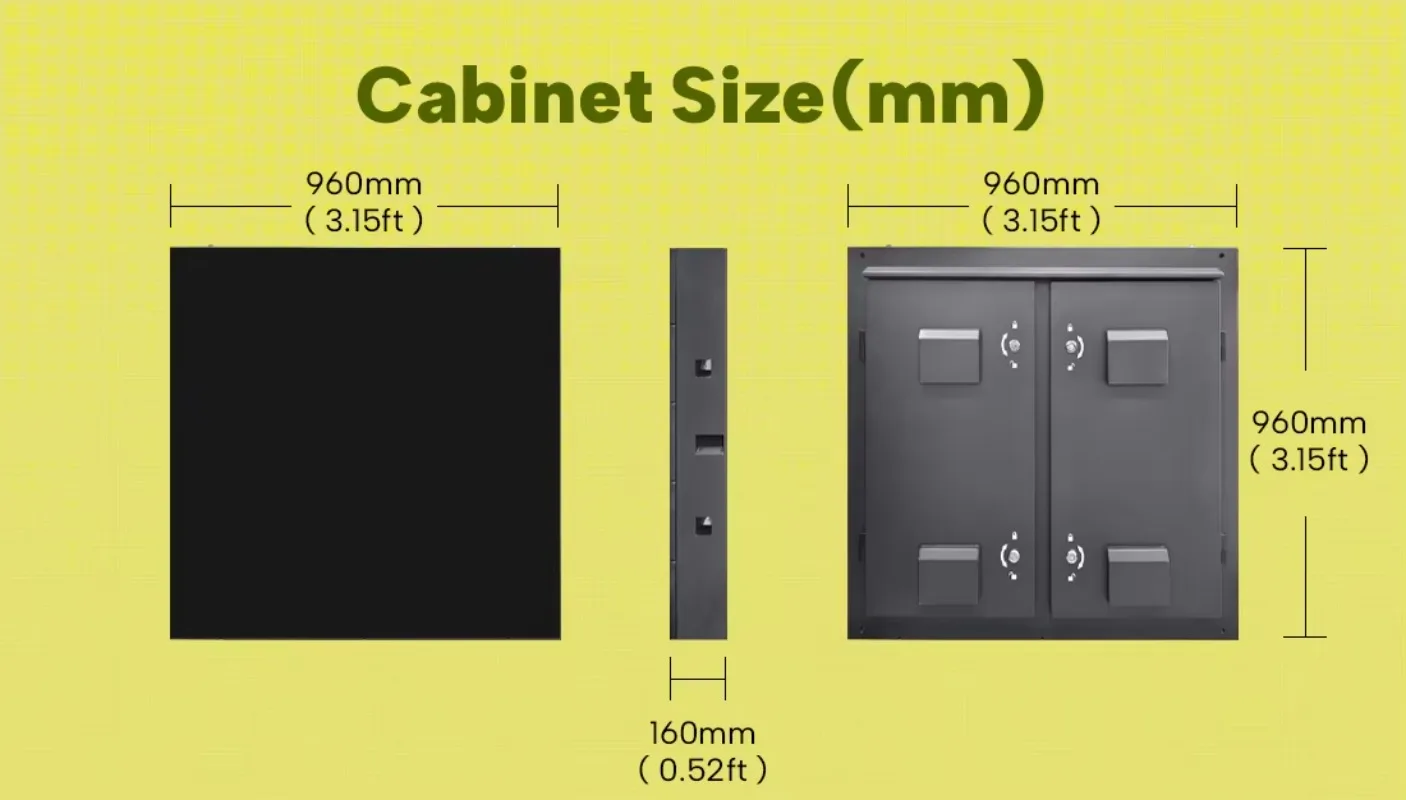 Factory Outdoor Advertising Screen IP65 Rate SMD P4 P5 P6.67 P8 P10 Outdoor Fixed  Display Video Wall