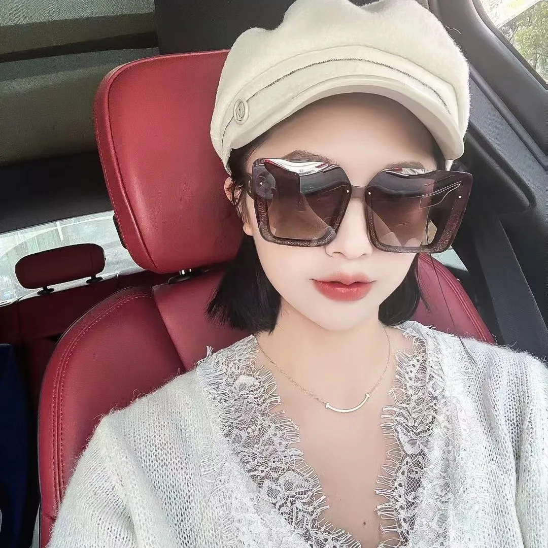 

2025 новые модные поляризационные солнцезащитные очки для женщин, роскошные, естественный вид, защита от ультрафиолета, хит продаж, универсальные