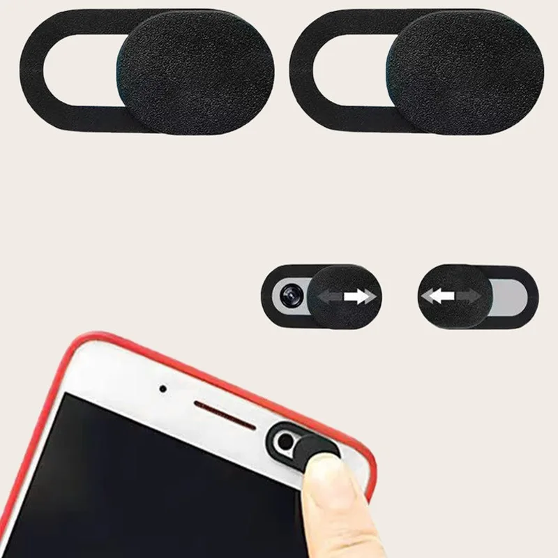 

2pcs Privacy Lens Anti-peep Sticker, Metal Webcam Cover for Mobile Phone Camera Computer Protection Cover