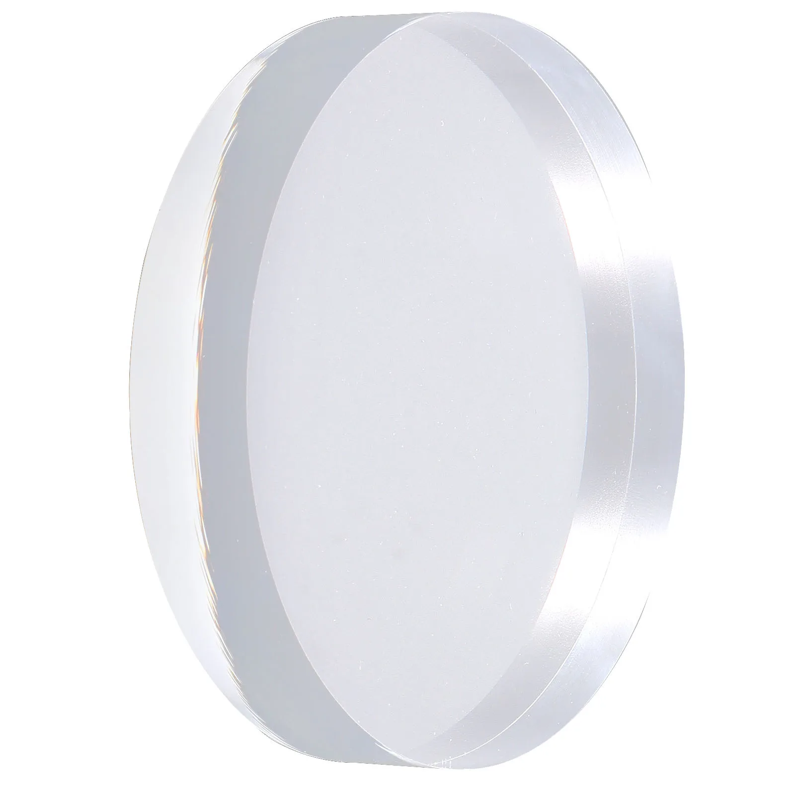 قاعدة عرض أكريليك لتخزين المجوهرات حامل تصميم دائري لمقتنيات الحرف اليدوية والتماثيل المكتبية #3