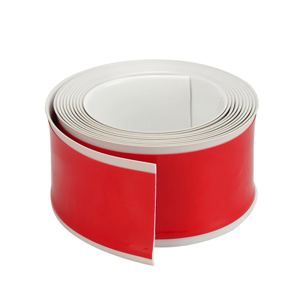 

Wall Trim Flexible PVC Baseboard Molding Trim 5m Adhesive Cove Baseboard Trim Rubber Wall Base Peel And Stick Cove Skirting