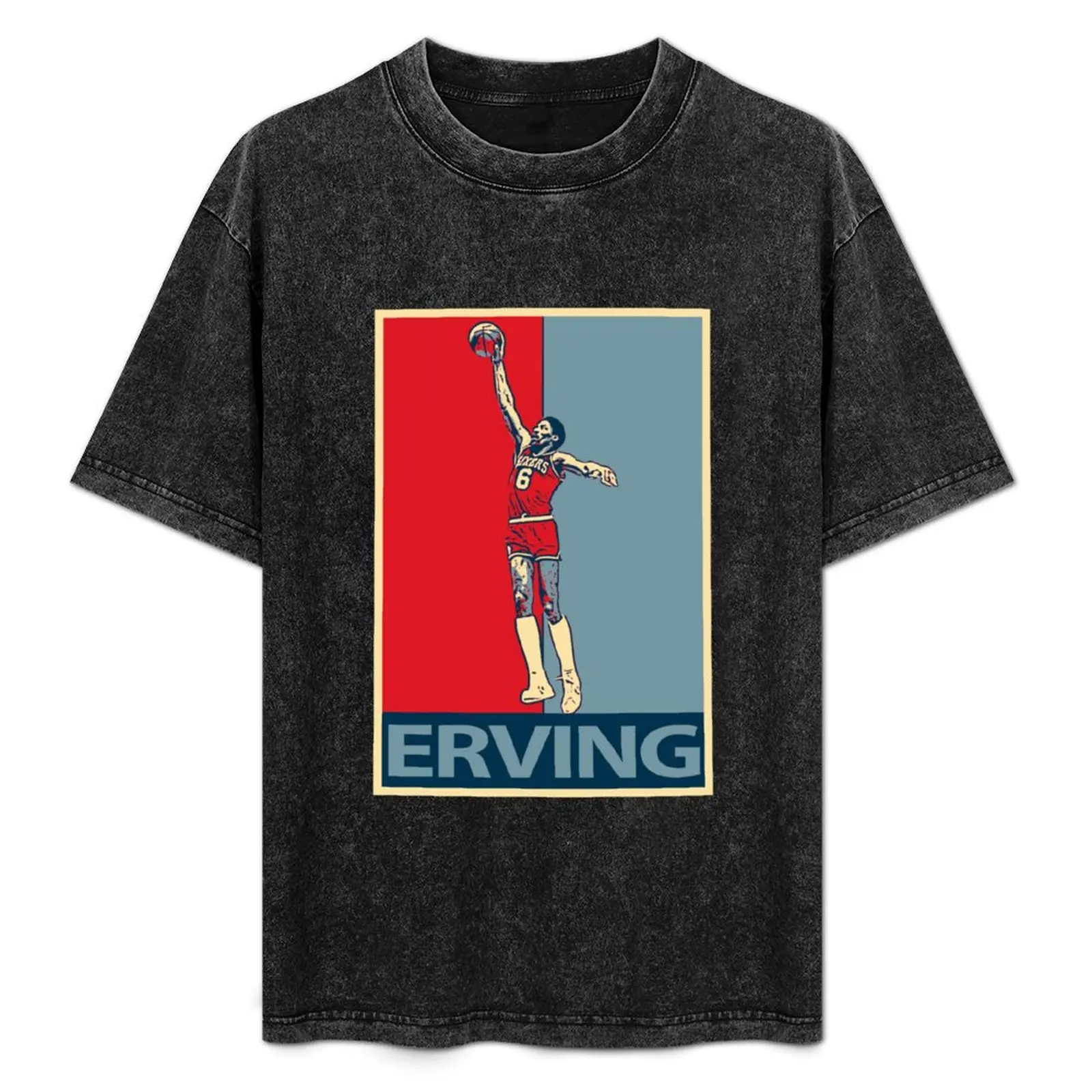 

Julius Dr j Erving T-Shirt Stain Resistant Casual Tee