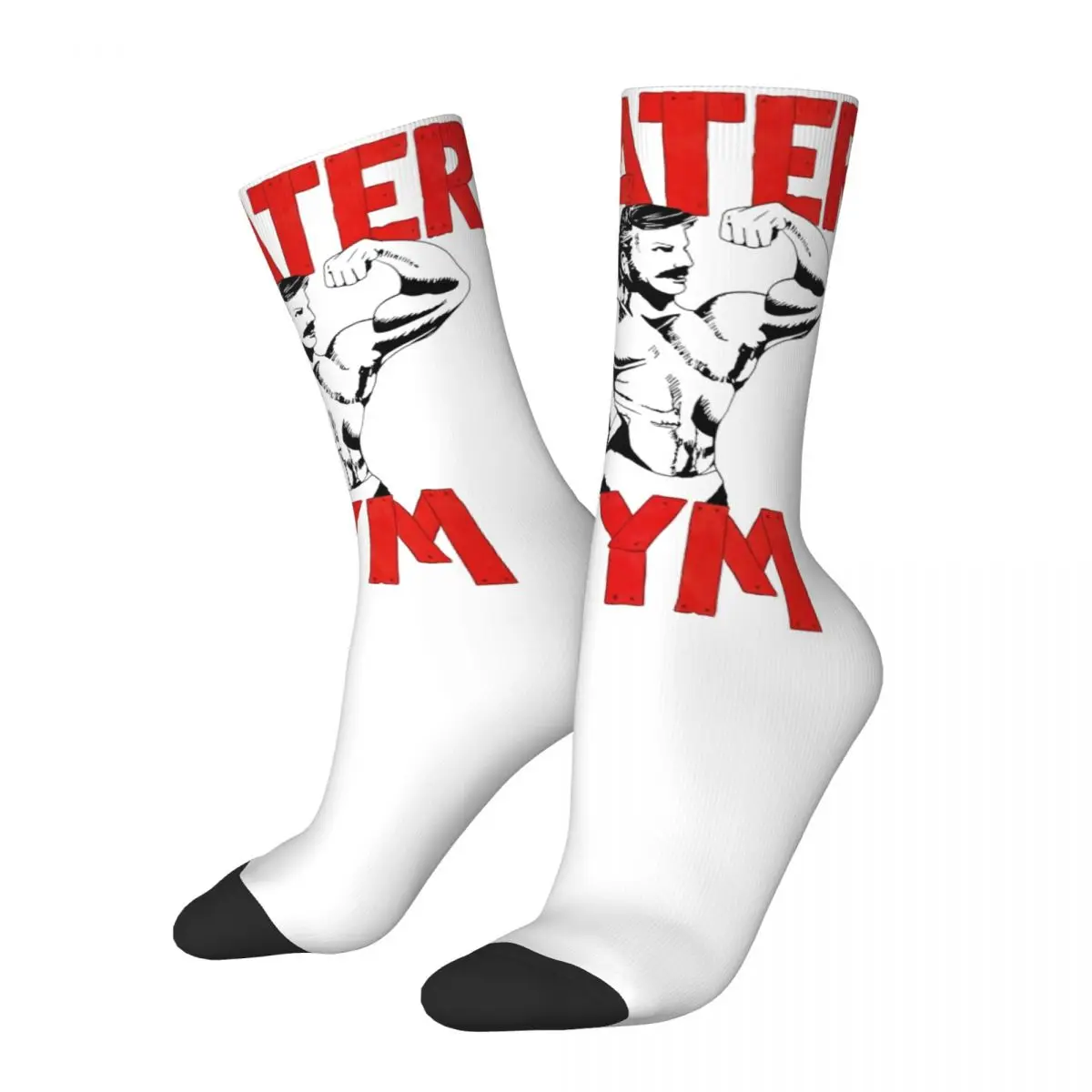 Love Lies Bleeding Inspired Vintage Crater Gym Merch Socks Cozy 2024 Movie Graphic Tube Socks Comfortable for Womens Gift Idea