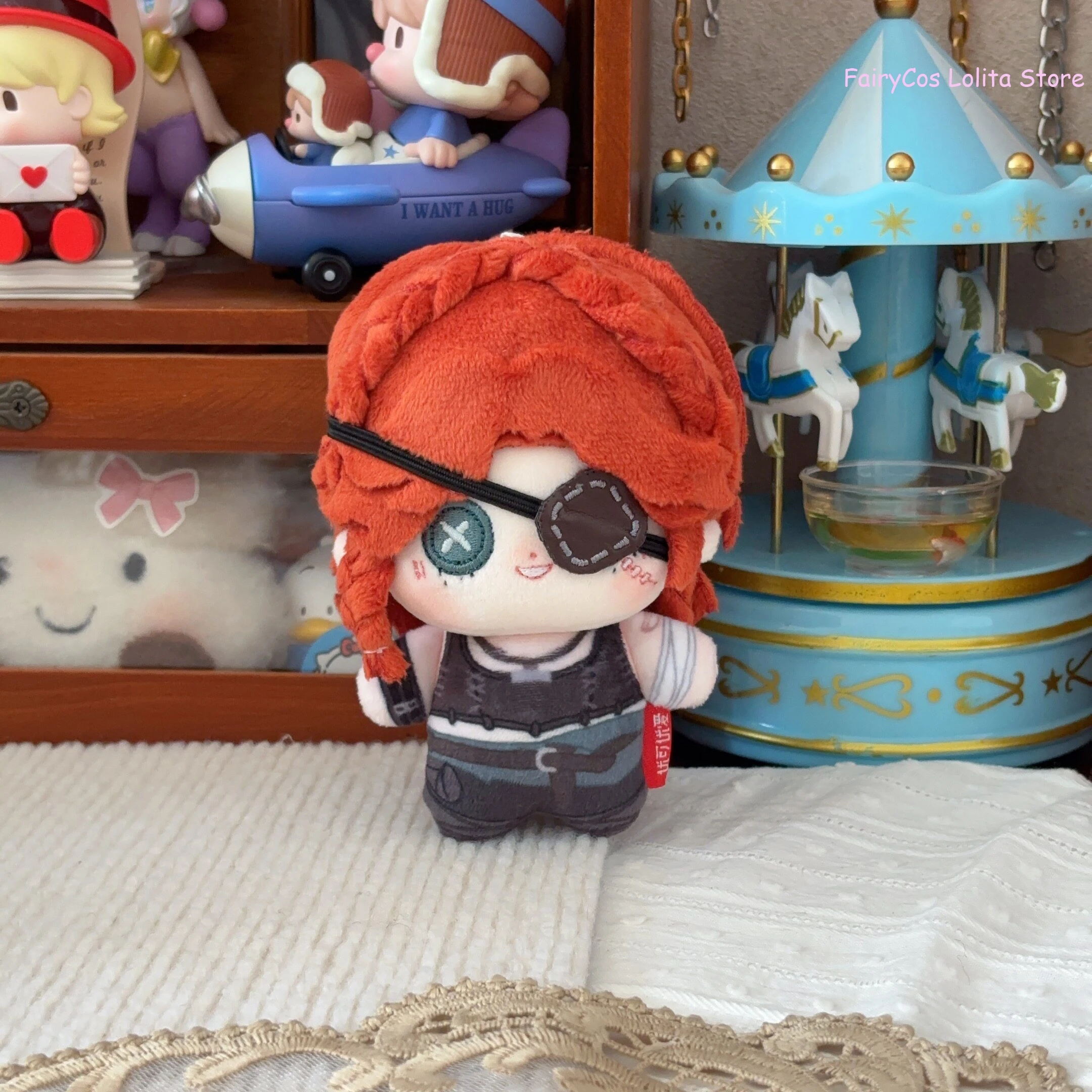 10cm Identity Ⅴ Archer ‌Brynhildr Vilulf  Series Plush Hanging Pendant Doll Anime Clothes Gift Decorations Keychain view 6