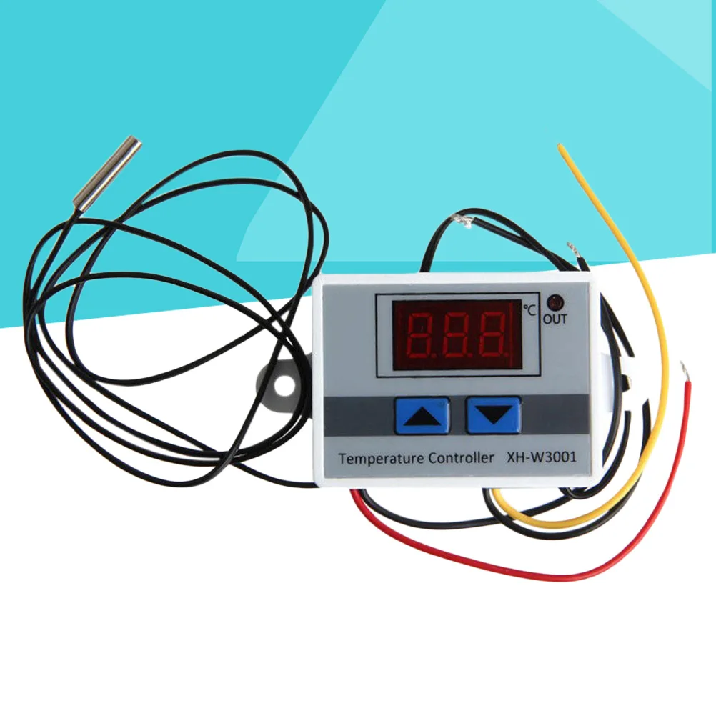 

12V Digital Thermostat Control Switch Programmable Floor Temperature Controller for AC Fan Coil Units Energy Saving