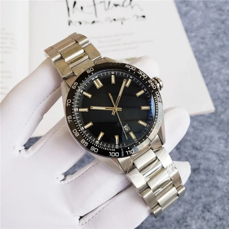 Jam Tangan Mekanik Otomatis Pria Mewah Berkualitas Tinggi 2025, Diameter 43mm, Tali Baja Tahan Karat 904L, Jam Tangan Kasual AAAAA