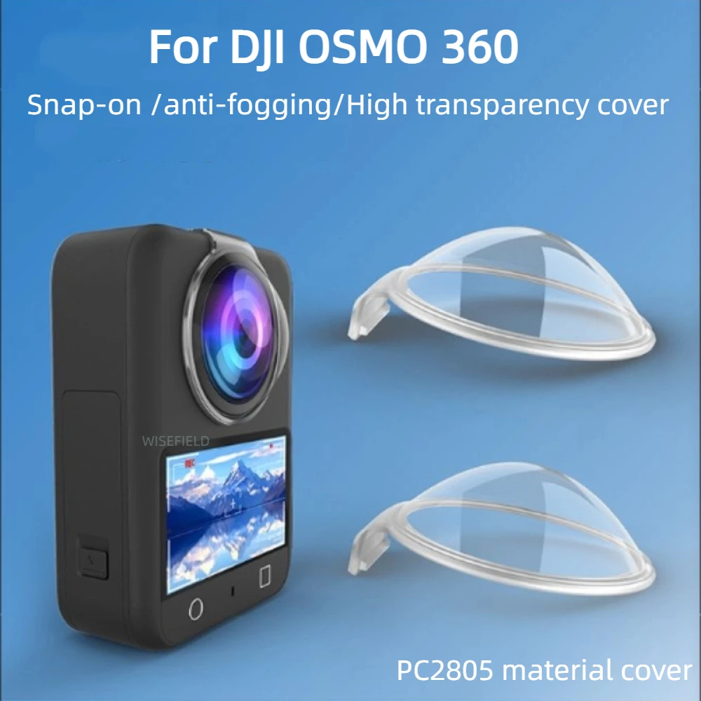 

1pcs High Transmittance Removable Lens Guard for DJI OSMO360 Lens Protective Optical Filter Cover Protector or Mount adapter