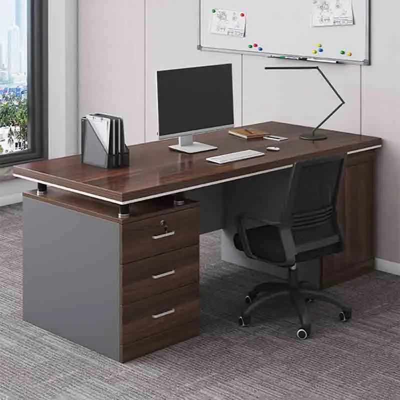 

Reception Wooden Office Desks Keyboard Conference Mobile Study Office Desks Storage Standing Scrivania Gaming Room Furnitures