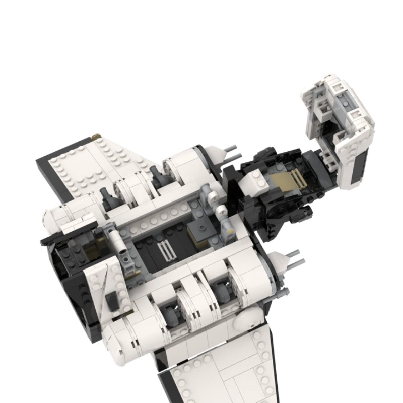 MOC Space Flight Series ISB Shuttle Variant UCS Building Block Assembly Model Boy Puzzle Toy Technology Bricks ของขวัญคริสต์มาส