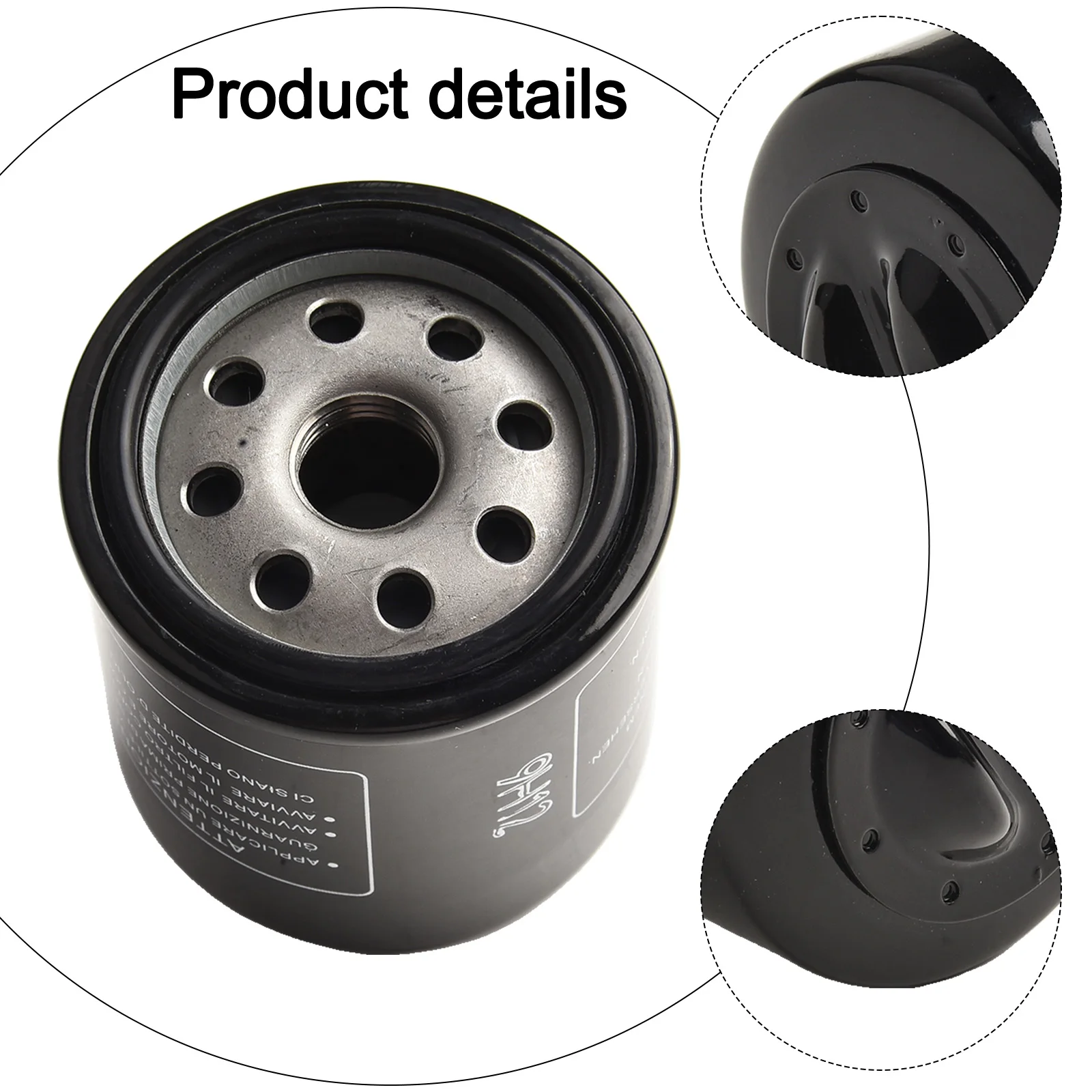 Motorcycle Engine Oil Filter For Piaggio 125 150 200 250 For X7 X8 X9  For GT Oil Filter For HiFlo HF183
