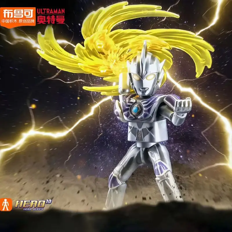 Blokees Ultraman Galaxy Version Vol.16 Ultraman Legend Ultraman Reiga صندوق أعمى مجمع نموذج صندوق غامض لعبة هدية