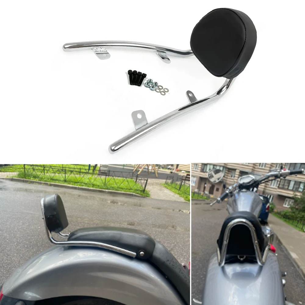 VT1300CX Motorcycle Rear Passenger Backrest Sissy Bar With Cushion Pad For Honda Fury VT1300 CX VT 1300 CX 2010-2022 2021 2020