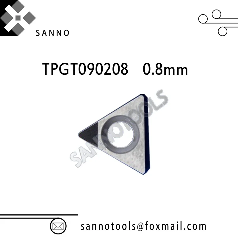 CNC كربيد تحول إدراج ، عالية الجودة ، TPGT090202 ، TPGT090204 ، TPGT090208 ، PCD